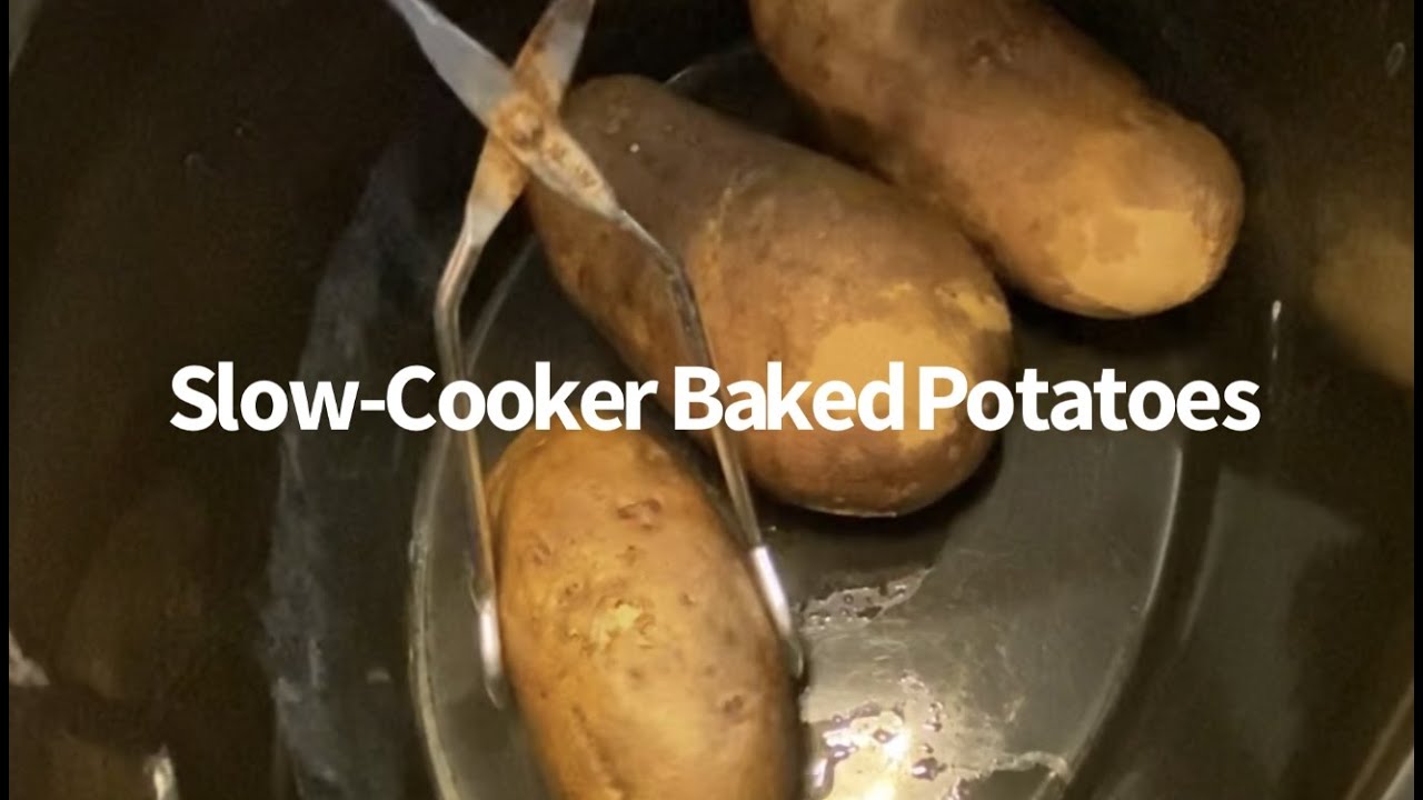 Slow-Cooker Baked Potatoes – Instant Pot Teacher